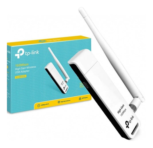 Adaptador Usb Inalámbrico Wifi Tplink Tlwn722n 150mbps