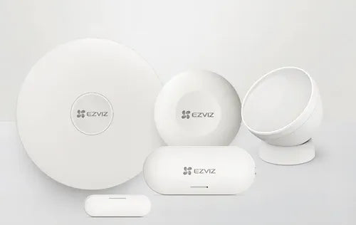 Kit Alarma Sensores Hogar A3 Zigbee Wifi Ezviz Blanco