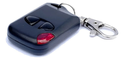 Control Remoto Porton Atc 2 Canales 433mhz Rolling Code Negro