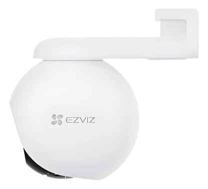 Cámara Seguridad Exterior H80x Lente Dual 360° 4k 2mp Ezviz Blanco