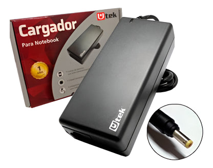 Cargador Compatible Hp 18.5v 3.5a 65w Punta Amarilla Cert