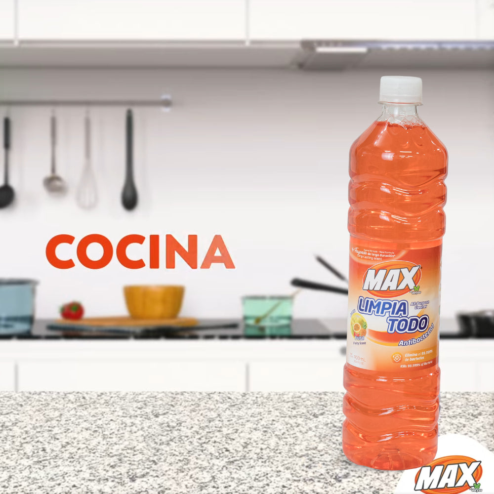 Limpia Todo Líquido Piso Antibacterial 900 Ml Aroma Frutal