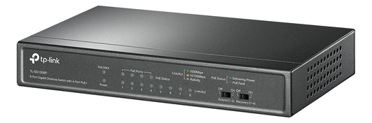 Switch Poe+ Tp-link Tl-sg1008p 8 Puertos Gigabit