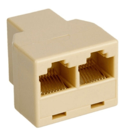 Adaptador Splitter Rj45 Red Cat5 6 Lan 1 A 2