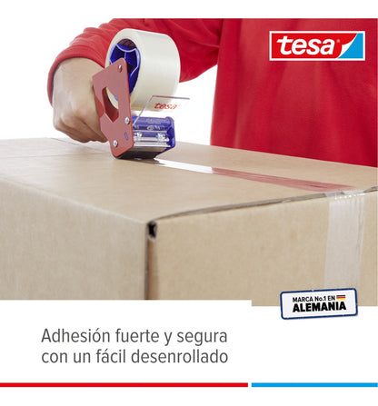 Pack X 6 Cinta Embalaje Transparente 100mx48mm Tesa