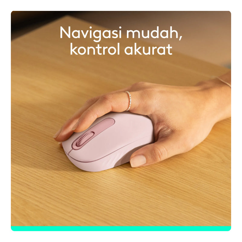 Mouse Inalámbrico Logitech Bluetooth M196 Rosa