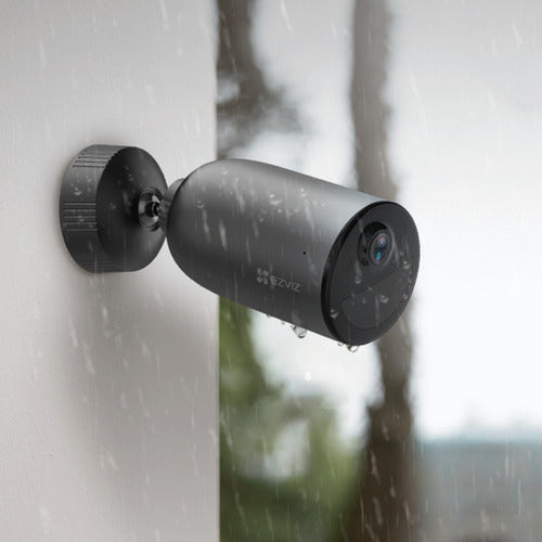 Cámara Seguridad Wifi Eb3 3mp Bateria Visión Nocturna Ezviz Negro
