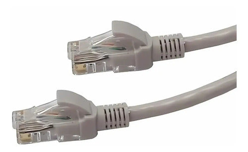 Cable De Red Patch Cord, Cat. 6 Gris Rj-45 Ulink - 10 Metros