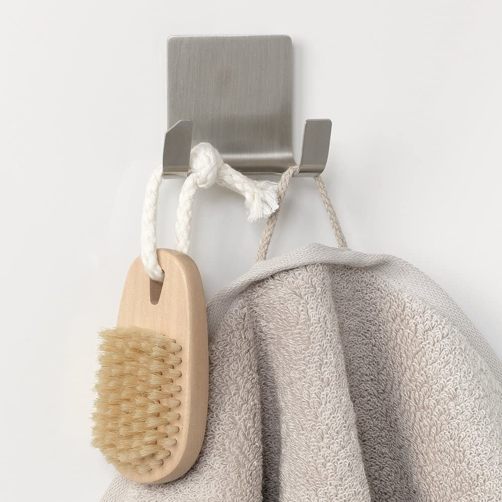 Gancho Colgador Autoadhesivo Metal Prueba De Agua Tesa 3kg