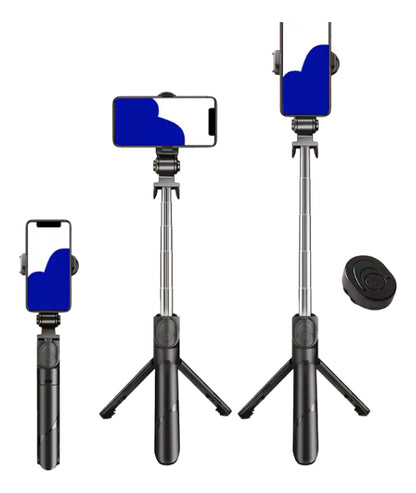 Monopod Tripode Selfie Portatil Control Remoto Bluetooth