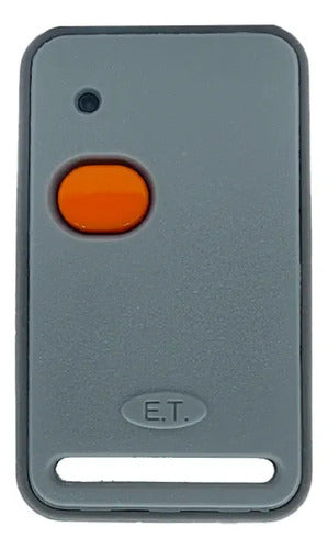 Control Remoto Tx1 Et System 433mhz 40m Gris