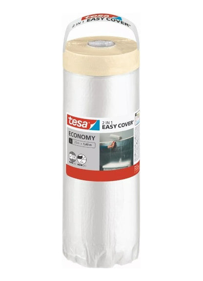 Plástico Protector Adhesivo 2 En 1 Tesa