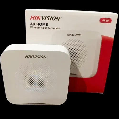 Sirena Interior Inalambrica Alarma Hikvision Axhome Color Blanco
