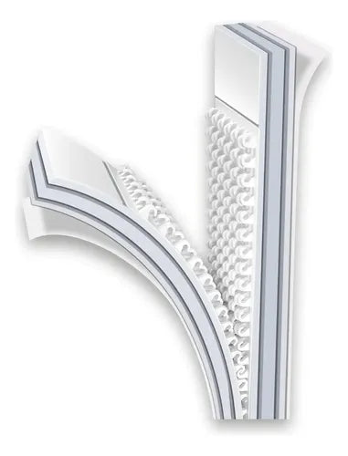 Tiras Adhesivas Click Colgar Cuadro 4x2 Medium Tesa Blanco