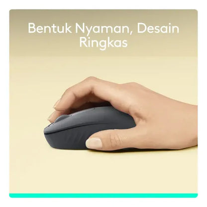 Pack 2 Mouses Logitech M196 Bluetooth Ligero Compacto Negro