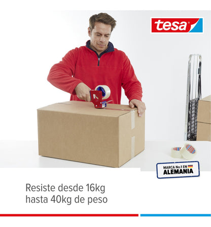 Pack X 6 Cinta Embalaje Transparente 100mx48mm Tesa