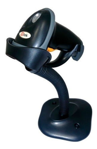 Lector Alambrico Barra Códigos Usb Con Soporte 32 Bits Utek