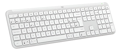 Teclado Inalámbrico Signature Slim K950 Logitech Blanco