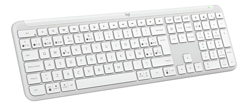 Teclado Inalámbrico Signature Slim K950 Logitech Blanco
