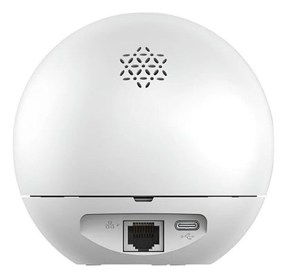 Cámara Seguridad Wifi H6 3k Dual Band Audio Detención Ezviz Blanco