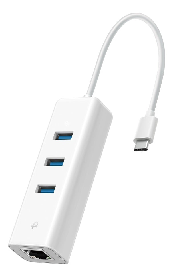 Adaptador Usb Tipo C A 3 Puertos Usb Rj45 Gigabit Ue330c