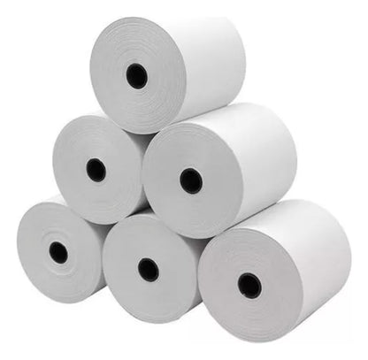 Papel Térmico 80mm X 80mm 59grs 5 Rollos