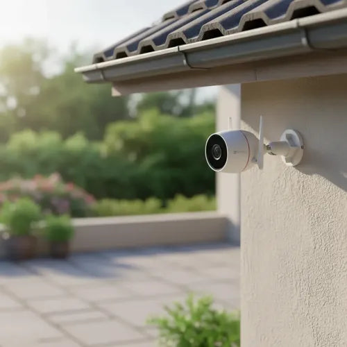 Cámara Seguridad H3c Exterior 3k Detección Inteligente Ezviz Blanco