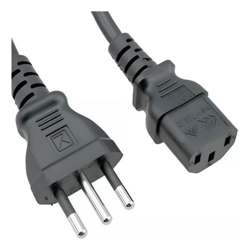Cable Fuente Poder Pc Cargador 1.8 Mt