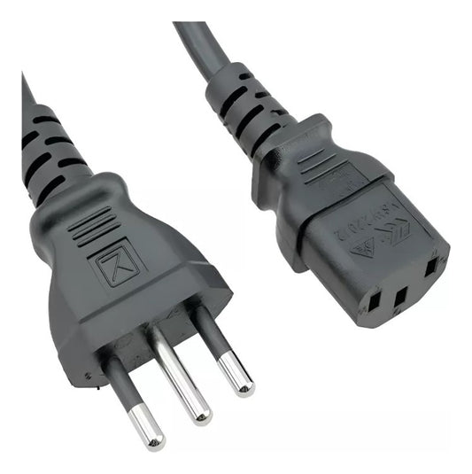 Cable Fuente Poder Pc Cargador 1.8 Mt