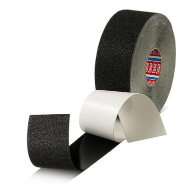 Cinta Antideslizante 50mm X 15m Para Piso Escalera Tesa Fs Color Negro