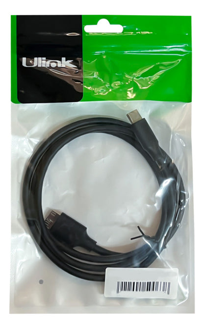 Cable Usb Tipo C A Micro B Disco Duro Cámara 1 Metro