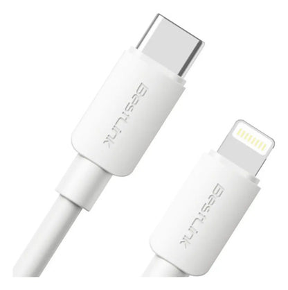 Cable Carga Usb-c A Lightning 27w Pvc 1m / Mod. Bl-chcbl460 Blanco