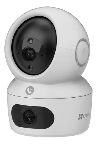 Cámara Pt Inteligente Wifi H7c Dual 2k + Panoramica Ezviz Blanco