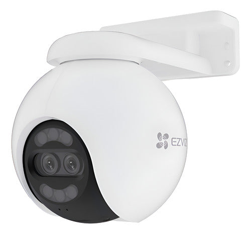 Cámara Seguridad Exterior H80x Lente Dual 360° 4k 2mp Ezviz Blanco