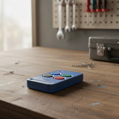 Control Remoto Tx4 Mix Rc 433 Mhz Portones Azul Azul