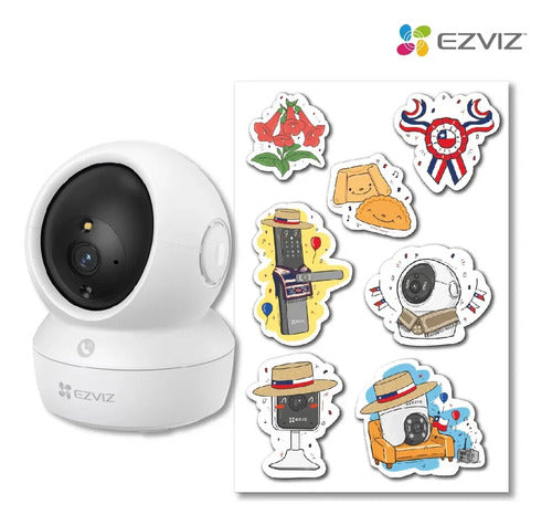 Camara Seguridad Wifi Pt H6c Pro 3k Seguimiento Personas Ezviz Blanco