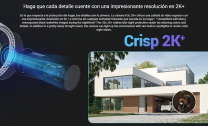 Cámara Ip Wifi H3c 4mp Resolución 2k+ 4mp Ia Exterior Ezviz