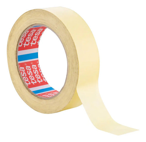 Cinta Enmascarar Masking Tape 40mt X 3.6cm Tesa Crema