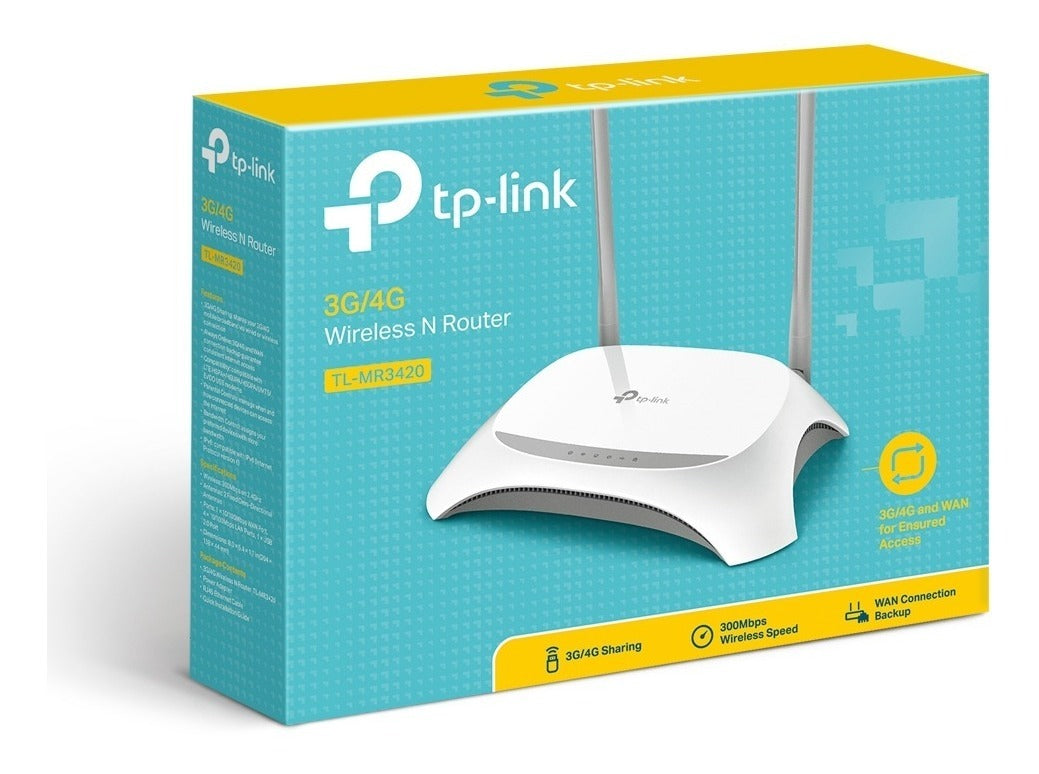 Router Tp-link Tl-mr3420 V5 Blanco 220v 3g/4g
