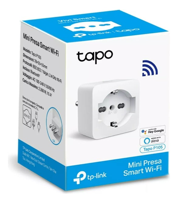 Enchufe Inteligente Wifi Tapo 2300w 10a Tp-link Tapo P105