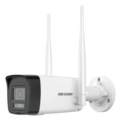 Kit Nvs Hikvision Nks422w03h Wifi 2mp Cámara Pt Audio Blanco