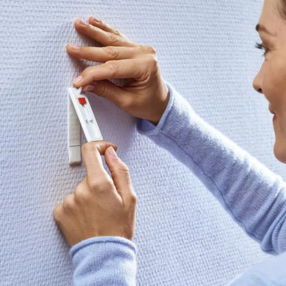 Blíster Clavo Adhesivo Ajustable Pared Yeso 1kg X8 U. Blanco