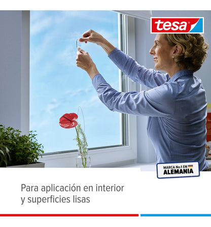 Pack X 2 Gancho Adhesivo Superficies Transparentes Tesa