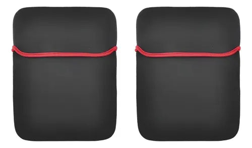 Funda Notebook 15 15.6 Neopreno Reversible Pack 2 Negro/rojo