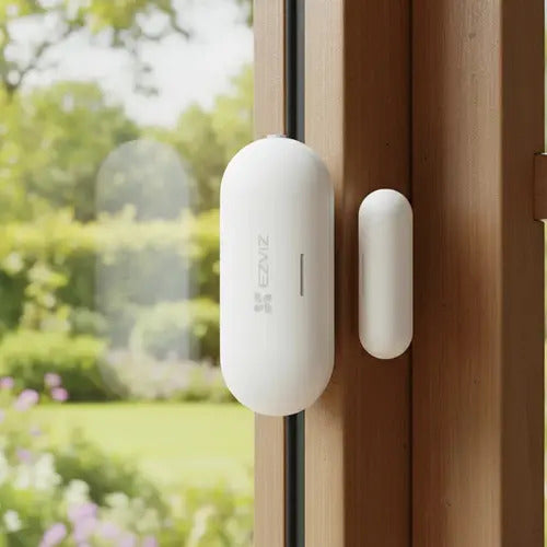 Sensor Magnetico Puerta Ventana Seguridad Alarma T2c Ezviz Blanco
