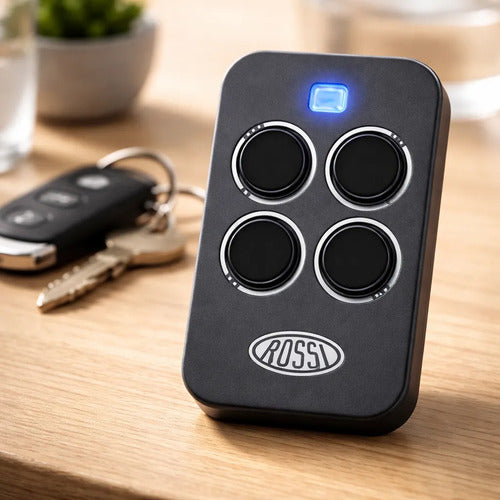 Control Remoto Ct Quattro Rc+ht 433 Negro Rossi