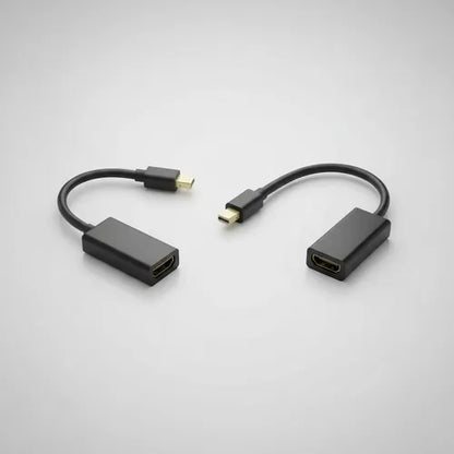 Cable Adaptador Thunderbolt Mini Displayport A Hdmi Pack 2 Negro