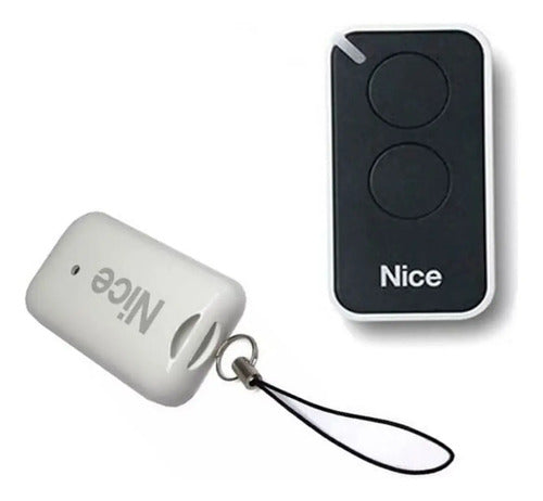 Control Remoto Nice Era Inti 433.92 Mhz 2 Canales Negro