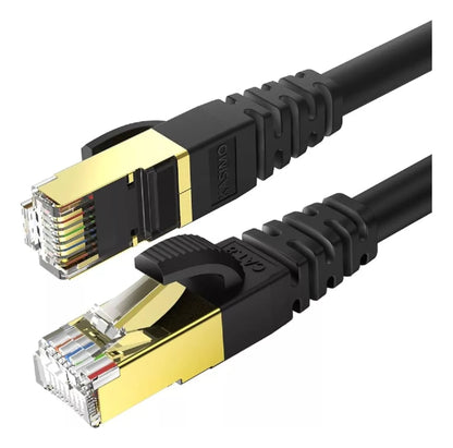 Cable Red Rj45 Cat8 40 Gbps 2000 Mhz 100% Cobre 10 Metros