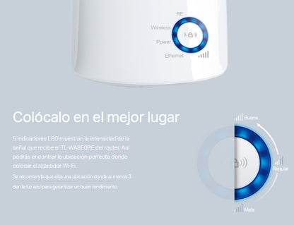 Extensor Cobertura Señal Wi-fi Tp-link Tl-wa850re Universal